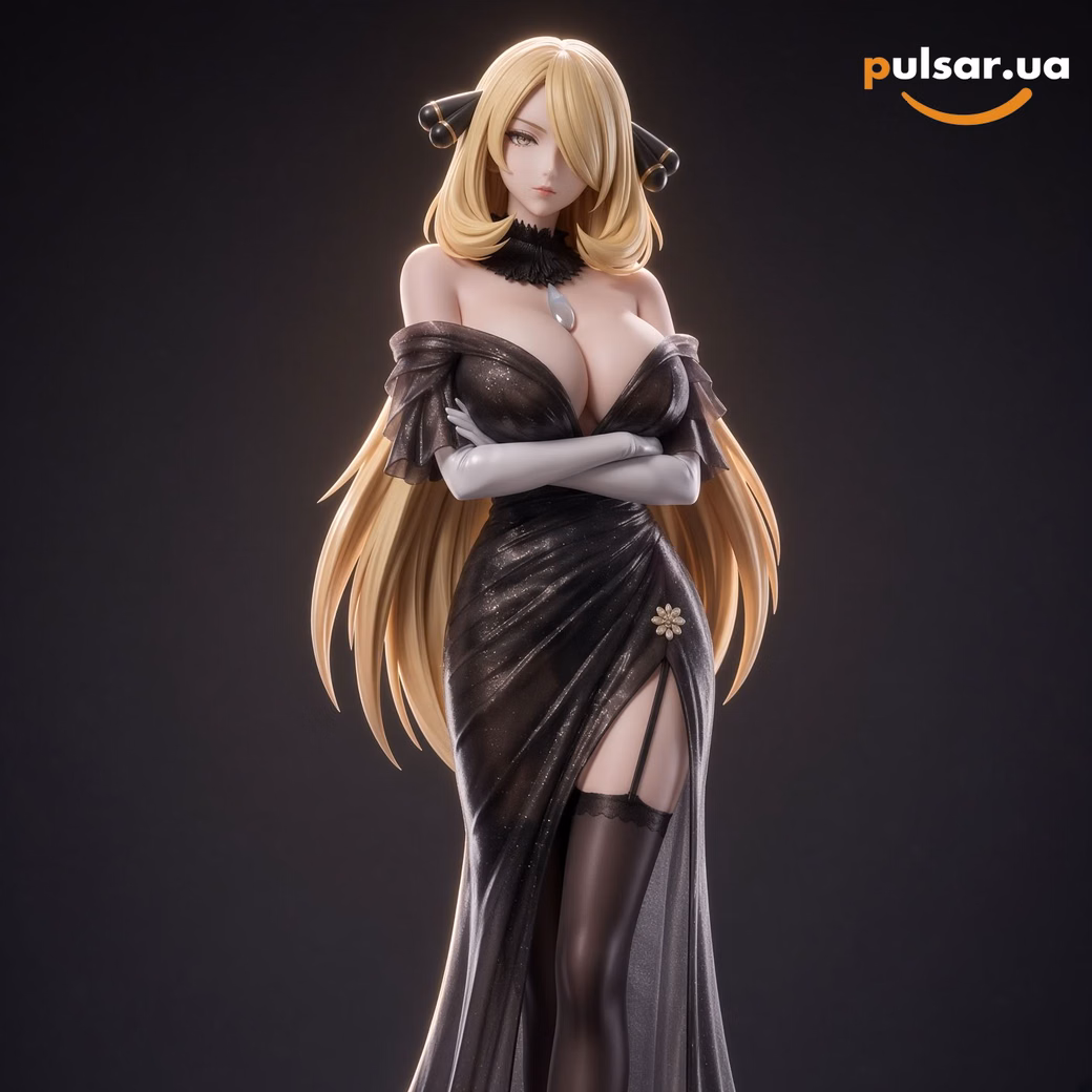 Оригінальна аніме фігурка   «CDKey × PG Studio Pokémon Cynthia 1/6 Scale Statue», фото 8