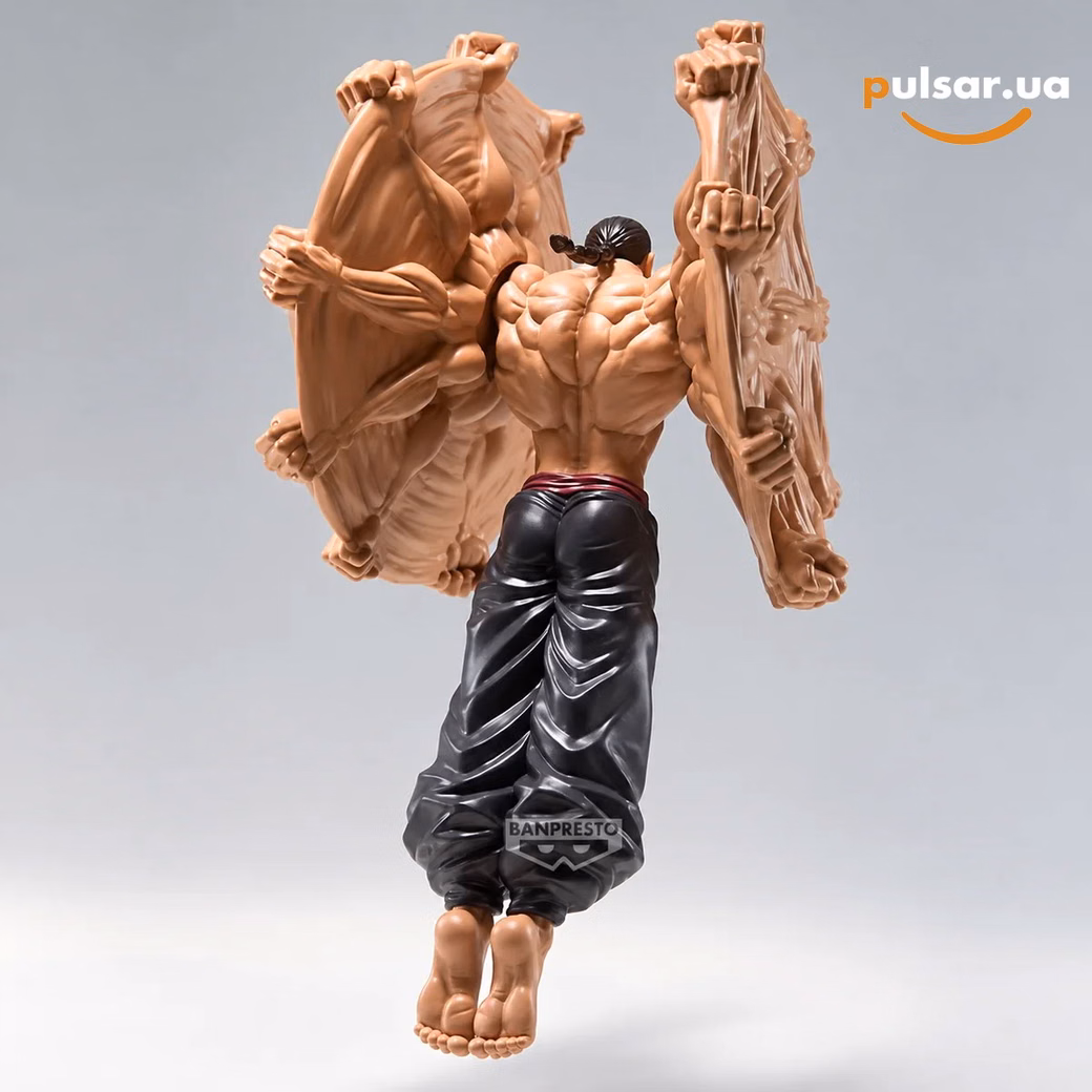 Оригінальна аніме фігурка «Baki the Grappler Figure - Retsu Kaiou Guruguru Roller», фото 3