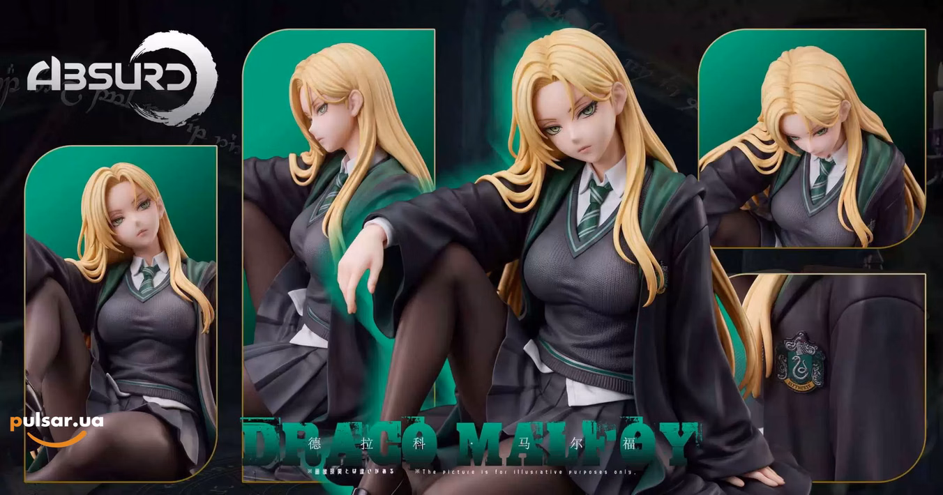 Оригінальна аніме фігурка «1/4 Scale Female Version Draco Malfoy-Absurd Studio», фото 7