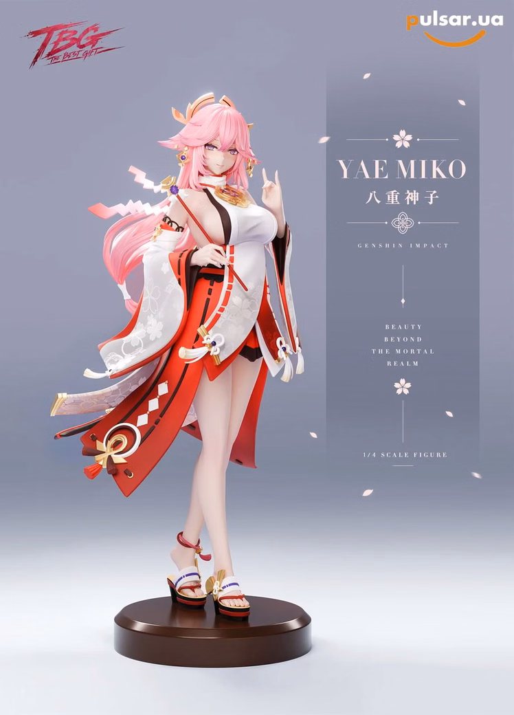 Оригінальна аніме фігурка «1/6 Scale Yae Miko-Genshin Impact-TBG Studio»