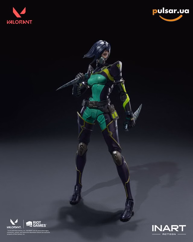 Оригінальна аніме фігурка «VALORANT Viper 1/12 Action Figure», фото 2