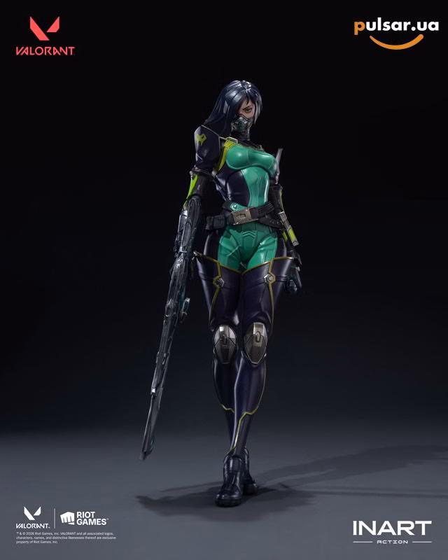 Оригінальна аніме фігурка «VALORANT Viper 1/12 Action Figure», фото 3