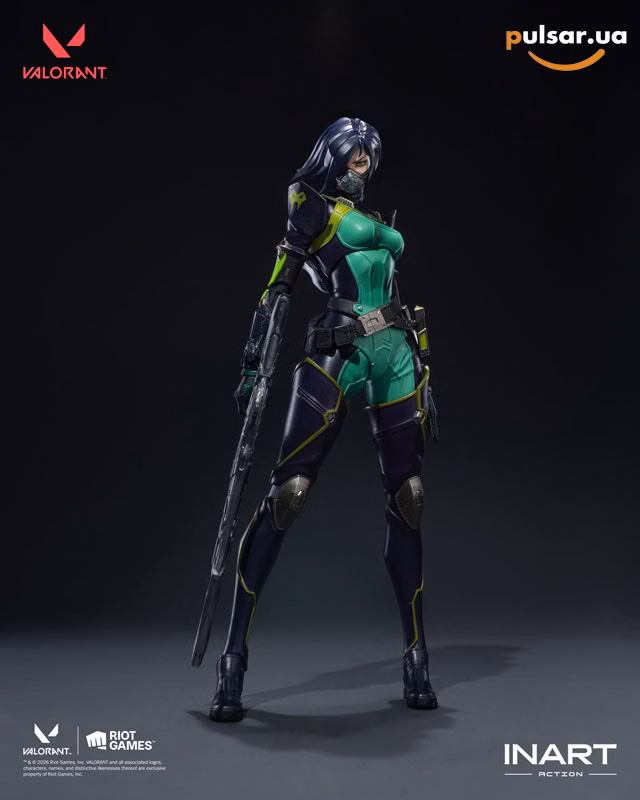 Оригінальна аніме фігурка «VALORANT Viper 1/12 Action Figure», фото 4
