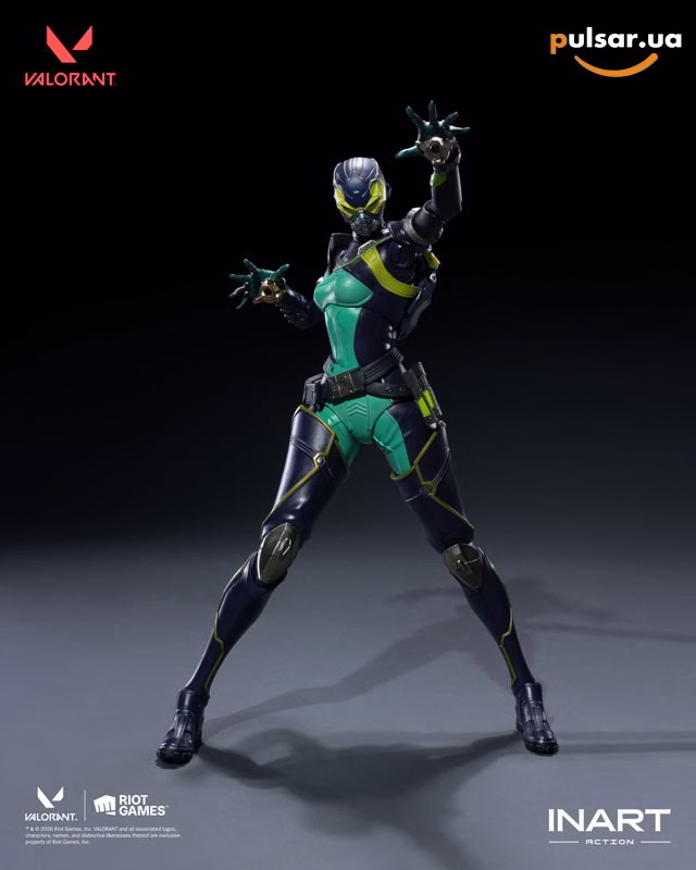 Оригінальна аніме фігурка «VALORANT Viper 1/12 Action Figure», фото 11