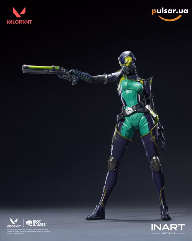 Оригінальна аніме фігурка «VALORANT Viper 1/12 Action Figure», фото 12