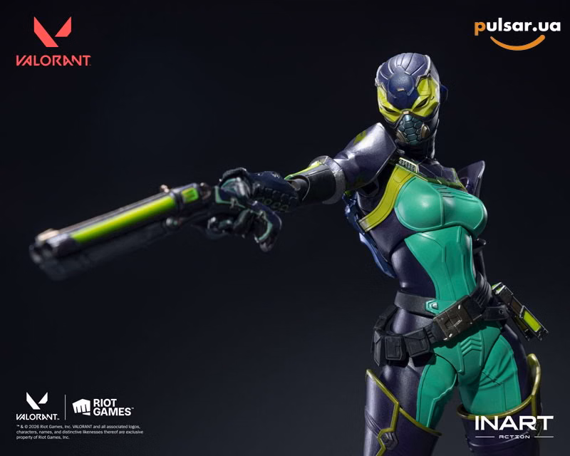Оригінальна аніме фігурка «VALORANT Viper 1/12 Action Figure», фото 16