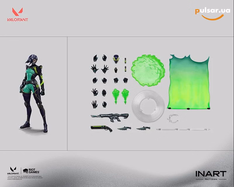 Оригінальна аніме фігурка «VALORANT Viper 1/12 Action Figure», фото 17