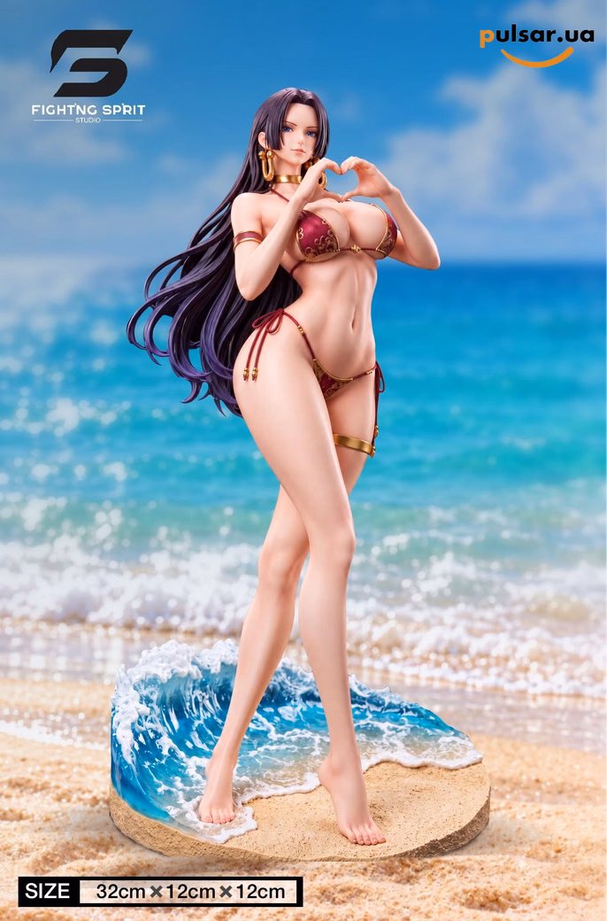 Оригінальна аніме фігурка «Fighting Spirit Studio – One Piece Boa Hancock Summer Beach Ver. 1/6 Scale Limited Edition Resin Statue»