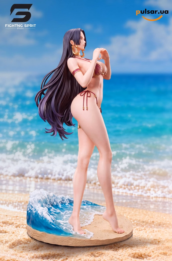 Оригінальна аніме фігурка «Fighting Spirit Studio – One Piece Boa Hancock Summer Beach Ver. 1/6 Scale Limited Edition Resin Statue», фото 3