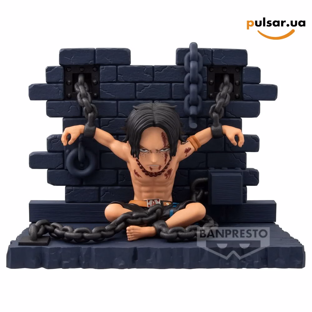 Оригінальна аніме фігурка «"One Piece" World Collectable Figure Log Stories -Portgas D. Ace- Impel Down Arc»