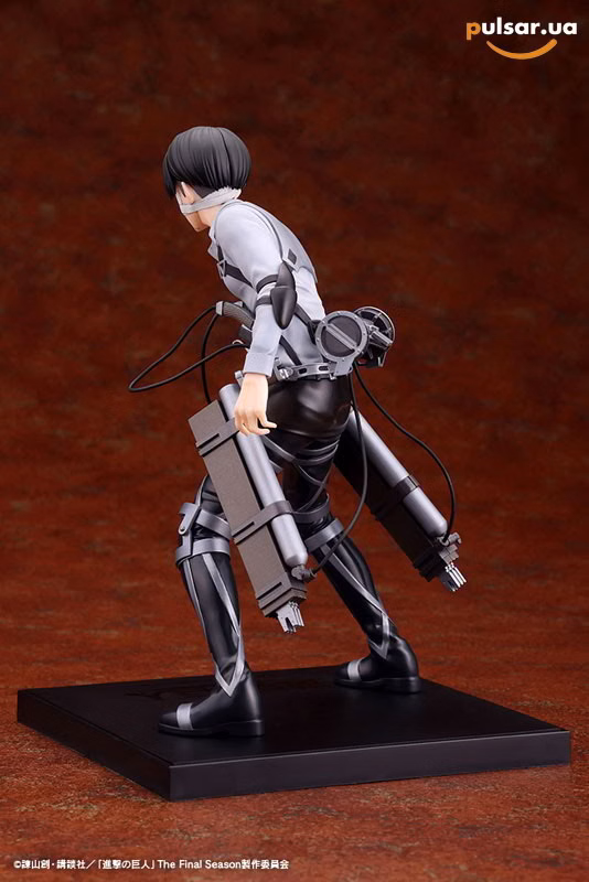 Оригинальная аниме фигурка «OSHI WORKS Attack on Titan The Final Season Levi Ackerman The Final Season ver. Complete Figure», фото 3