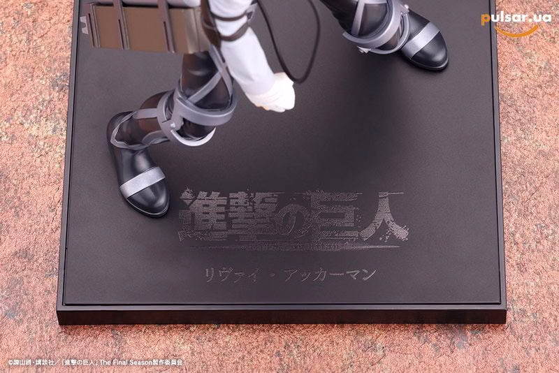 Оригинальная аниме фигурка «OSHI WORKS Attack on Titan The Final Season Levi Ackerman The Final Season ver. Complete Figure», фото 6