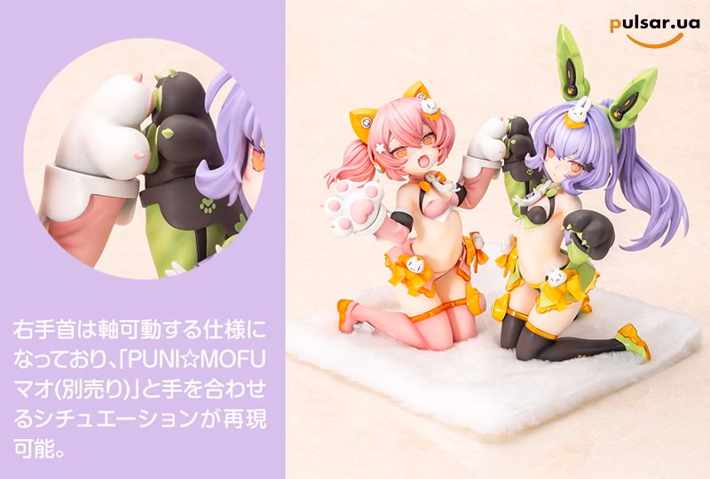 Оригінальна аніме фігурка «Megami Device PUNI*MOFU TU 2/1 Complete Figure», фото 10