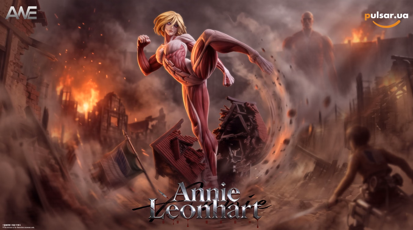 Оригінальна аніме фігурка  «Annie Leonhart-Attack on Titan-ANE Studio», фото 3