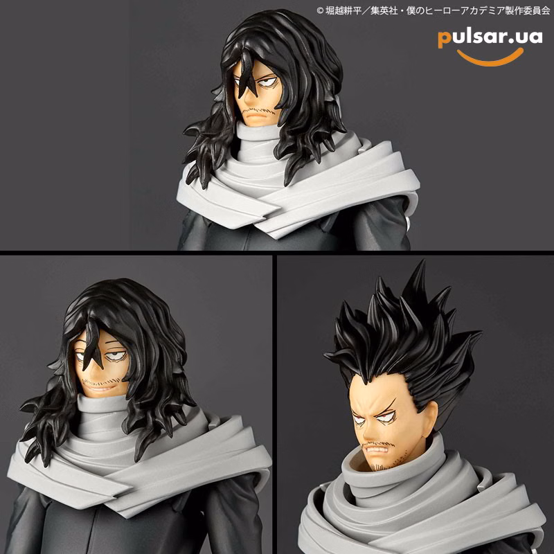 Оригінальна аніме фігурка «Revoltech Amazing Yamaguchi My Hero Academia Shota Aizawa», фото 8