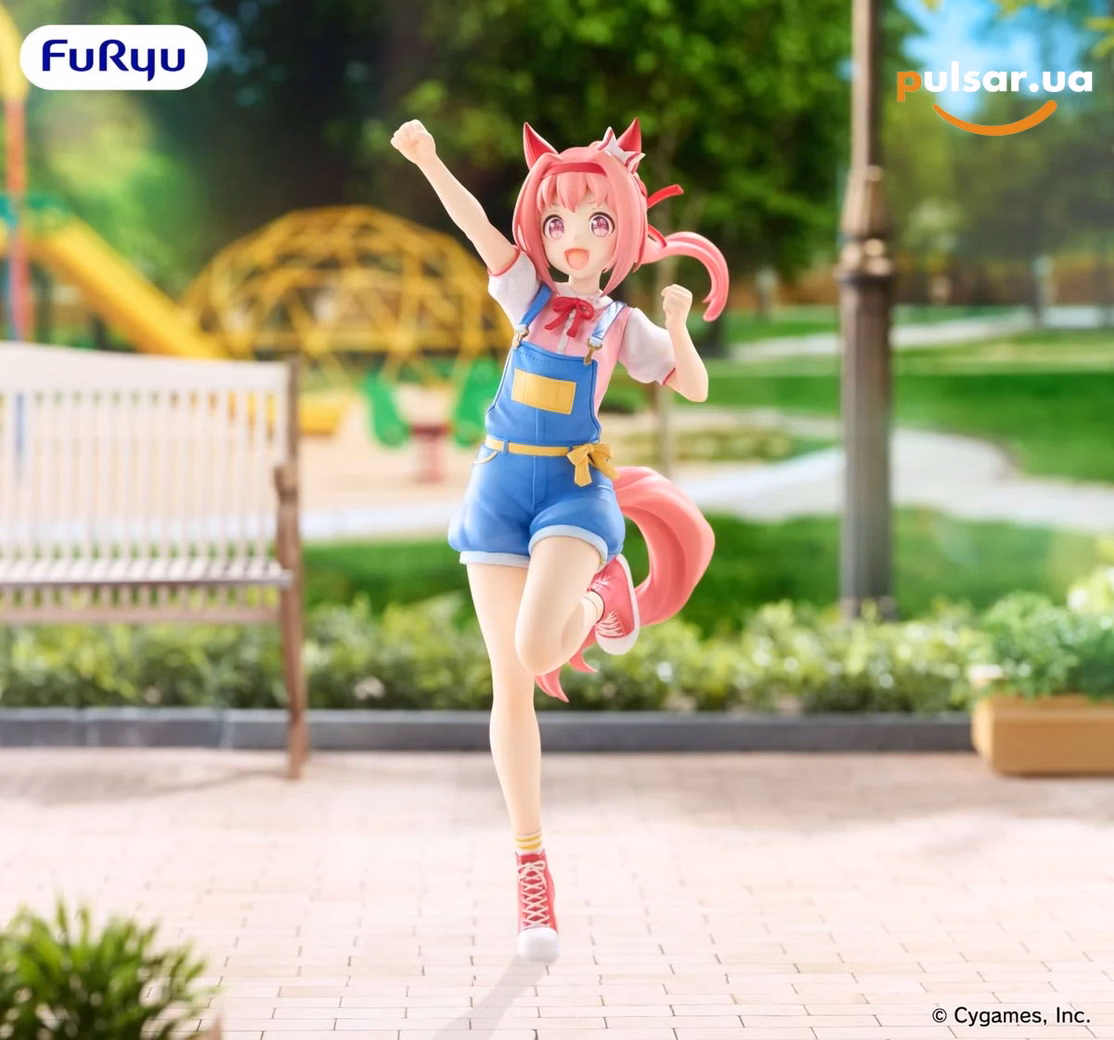 Оригінальна аніме фігурка «Uma Musume Pretty Derby Trio-Try-It Figure - Haru Urara»
