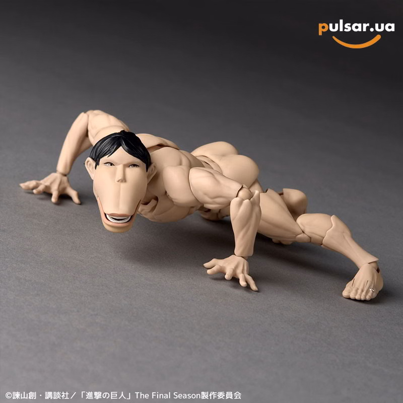 Оригінальна аніме фігурка  «Revoltech Amazing Yamaguchi "Attack on Titan" Cart Titan», фото 3