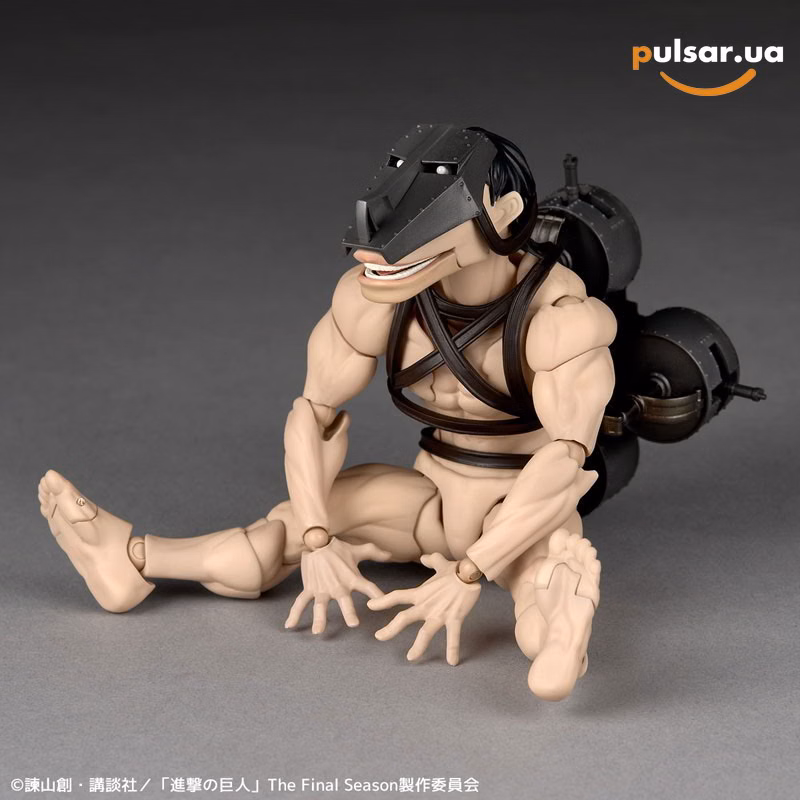 Оригінальна аніме фігурка  «Revoltech Amazing Yamaguchi "Attack on Titan" Cart Titan», фото 9