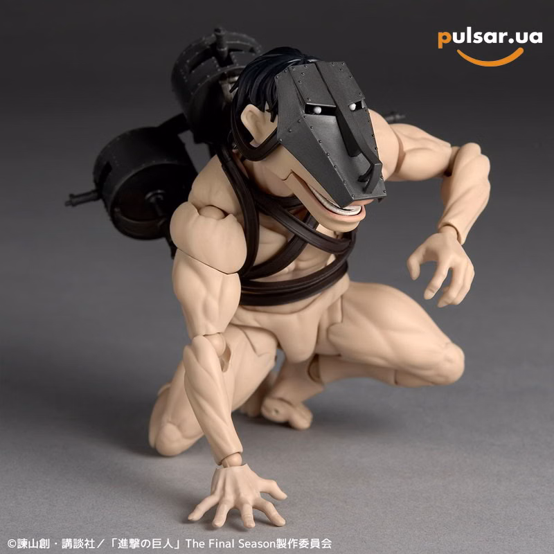 Оригінальна аніме фігурка  «Revoltech Amazing Yamaguchi "Attack on Titan" Cart Titan», фото 10