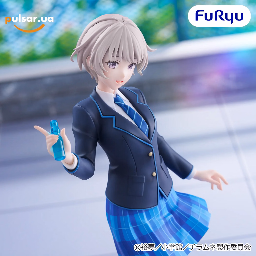 Оригинальная аниме фигурка «Chitose Is in the Ramune Bottle Trio Try It Figure - Asuka Nishino», фото 4