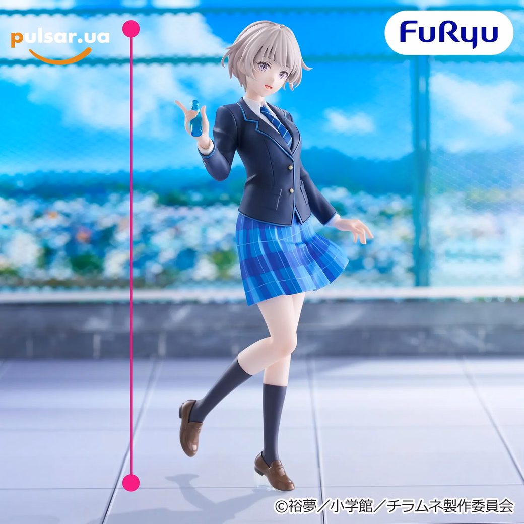 Оригинальная аниме фигурка «Chitose Is in the Ramune Bottle Trio Try It Figure - Asuka Nishino»