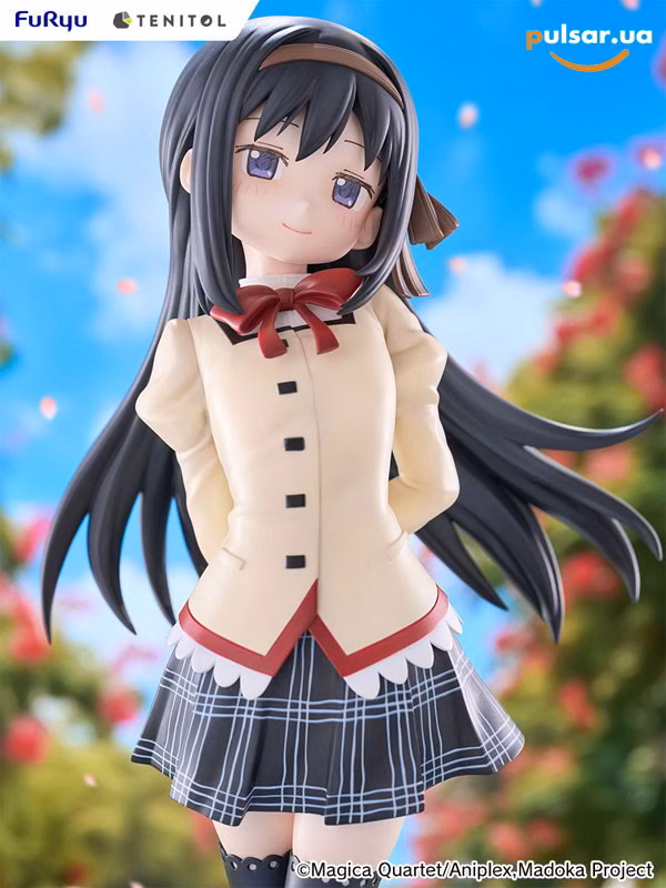 Оригінальна аніме фігурка  «TENITOL TALL Puella Magi Madoka Magica the Movie -Walpurgisnacht: Rising- Homura Akemi Complete Figure», фото 3