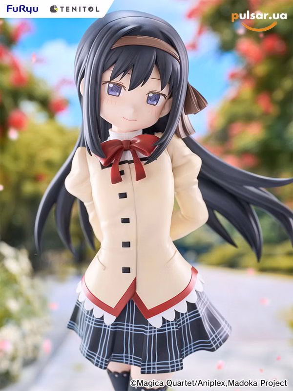 Оригінальна аніме фігурка  «TENITOL TALL Puella Magi Madoka Magica the Movie -Walpurgisnacht: Rising- Homura Akemi Complete Figure», фото 5
