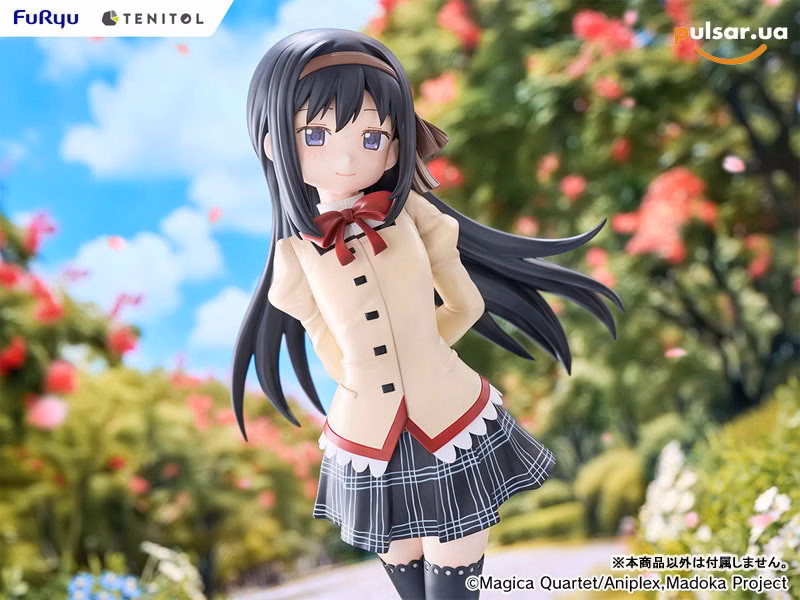 Оригінальна аніме фігурка  «TENITOL TALL Puella Magi Madoka Magica the Movie -Walpurgisnacht: Rising- Homura Akemi Complete Figure», фото 6