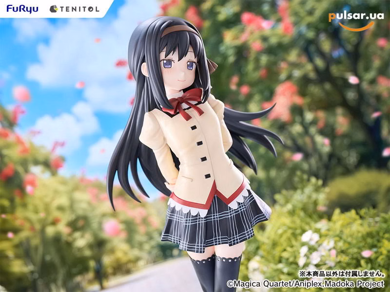 Оригінальна аніме фігурка  «TENITOL TALL Puella Magi Madoka Magica the Movie -Walpurgisnacht: Rising- Homura Akemi Complete Figure», фото 7