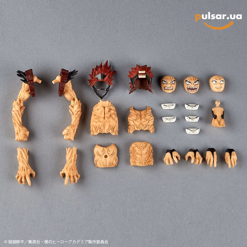 Оригінальна аніме фігурка «Revoltech Amazing Yamaguchi My Hero Academia Eijiro Kirishima», фото 7