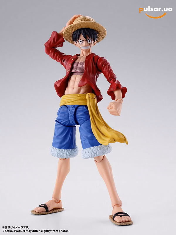 Оригінальна аніме фігурка  «S.H.Figuarts Monkey D. Luffy -New World- "ONE PIECE"»