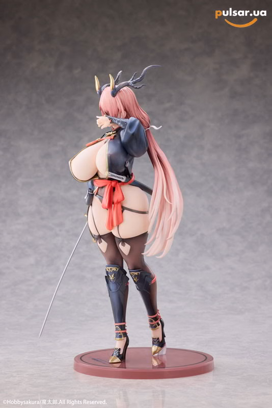 Оригінальна аніме фігурка «Dokuganryu-chan illustration by Mataro 1/6 Complete Figure Venue Exclusive Edition», фото 5