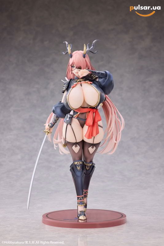 Оригінальна аніме фігурка «Dokuganryu-chan illustration by Mataro 1/6 Complete Figure Venue Exclusive Edition», фото 6