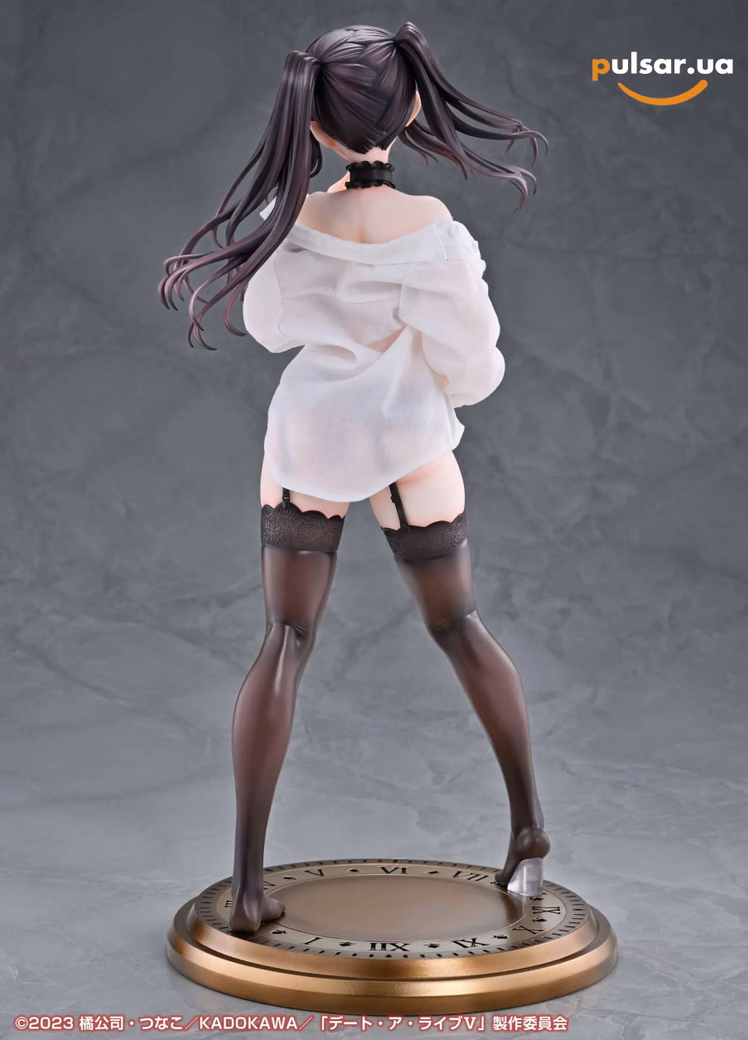 Оригинальная аниме фигурка «TV Anime "Date A Live V" Re Dress Kurumi Tokisaki 1/4 Dress Shirt Ver. Complete Figure», фото 4