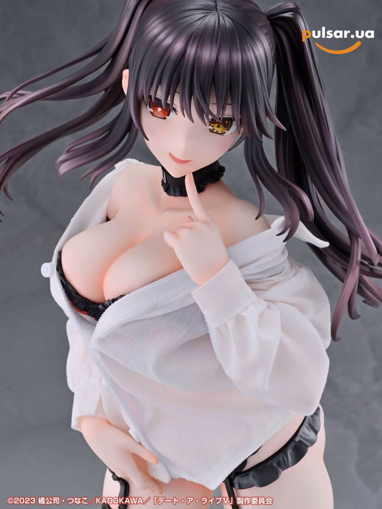 Оригинальная аниме фигурка «TV Anime "Date A Live V" Re Dress Kurumi Tokisaki 1/4 Dress Shirt Ver. Complete Figure», фото 6
