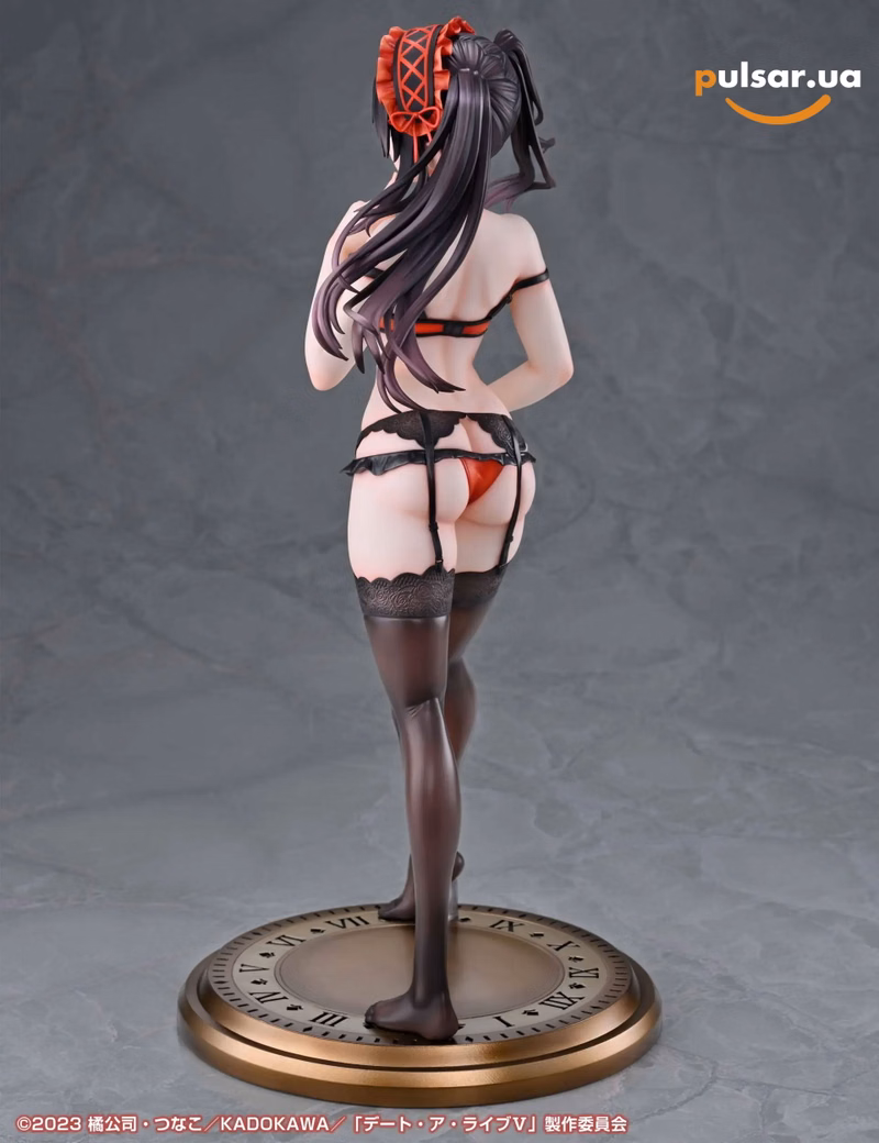Оригинальная аниме фигурка «TV Anime "Date A Live V" Re Dress Kurumi Tokisaki 1/4 Dress Shirt Ver. Complete Figure», фото 9