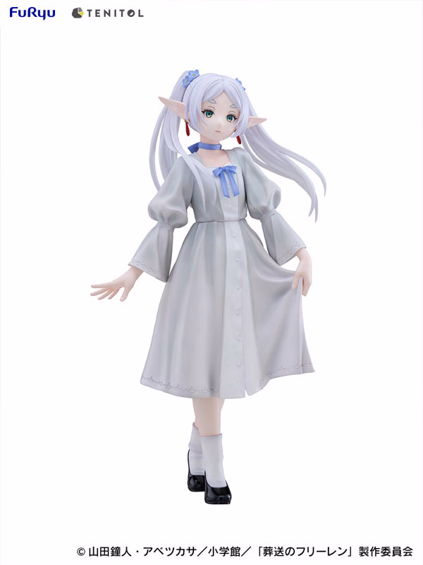 Оригінальна аніме фігурка  «TENITOL TALL TV Anime "Frieren: Beyond Journey's End" Frieren Classical One-piece Dress ver. Complete Figure», фото 16