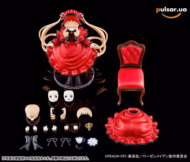 Оригінальна аніме фігурка «Rozen Maiden Shinku Articulated Plastic Model Kit (Standard Version)», фото 10
