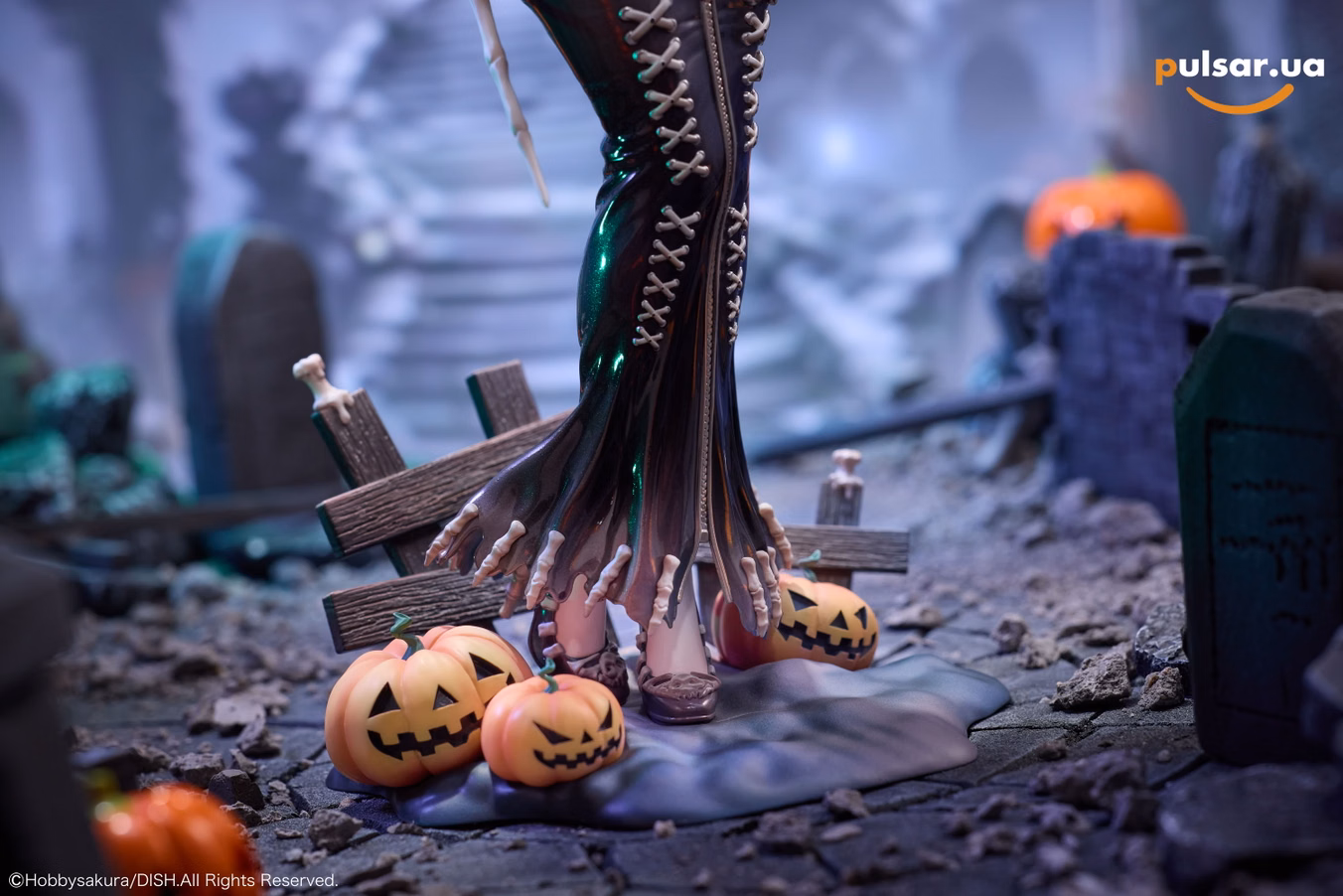 Оригінальна аніме фігурка   «Skeleton Witch Skeltia 1/7 Complete Figure», фото 8
