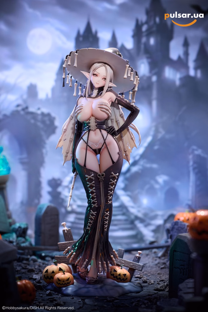 Оригінальна аніме фігурка   «Skeleton Witch Skeltia 1/7 Complete Figure», фото 9