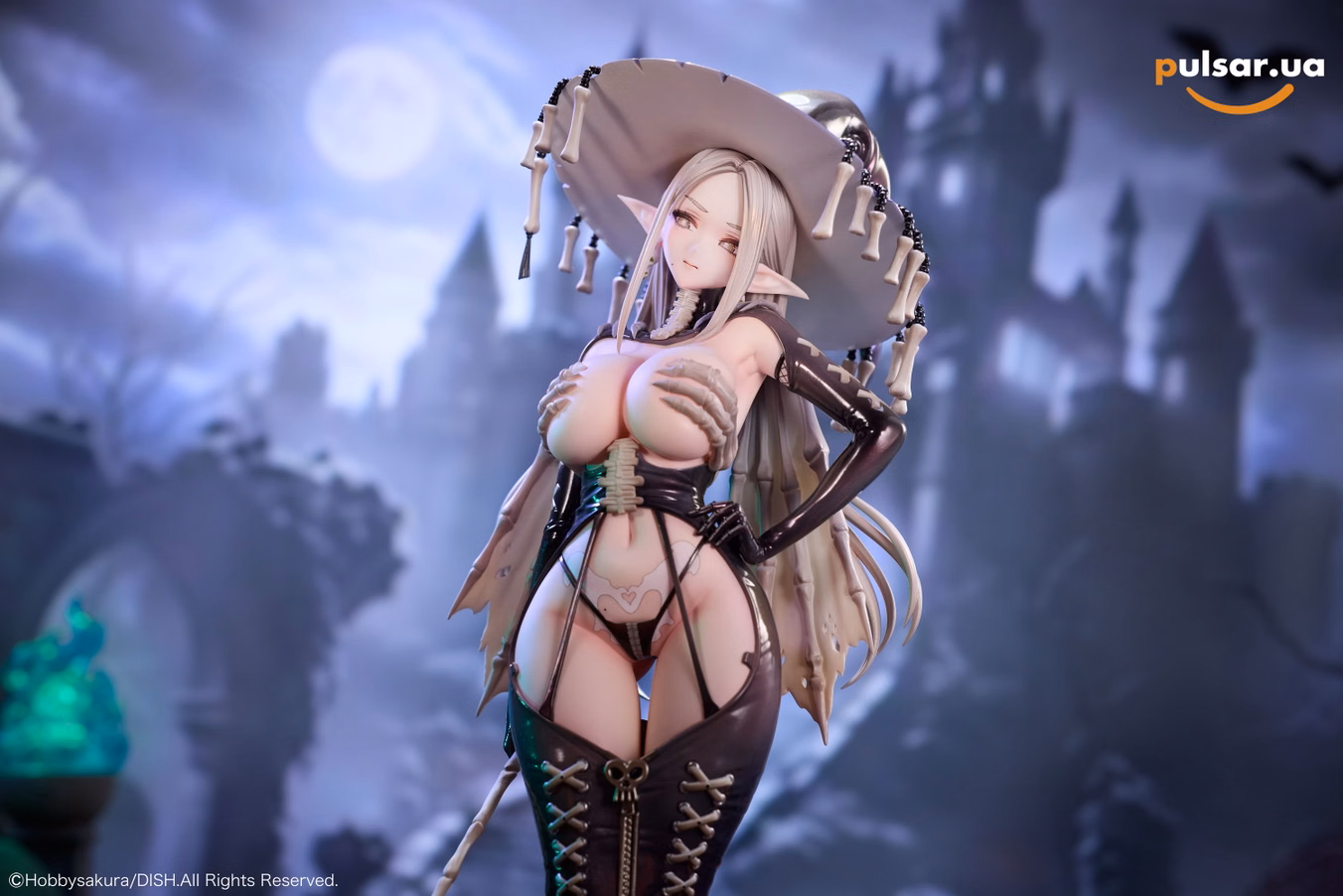 Оригінальна аніме фігурка   «Skeleton Witch Skeltia 1/7 Complete Figure», фото 10