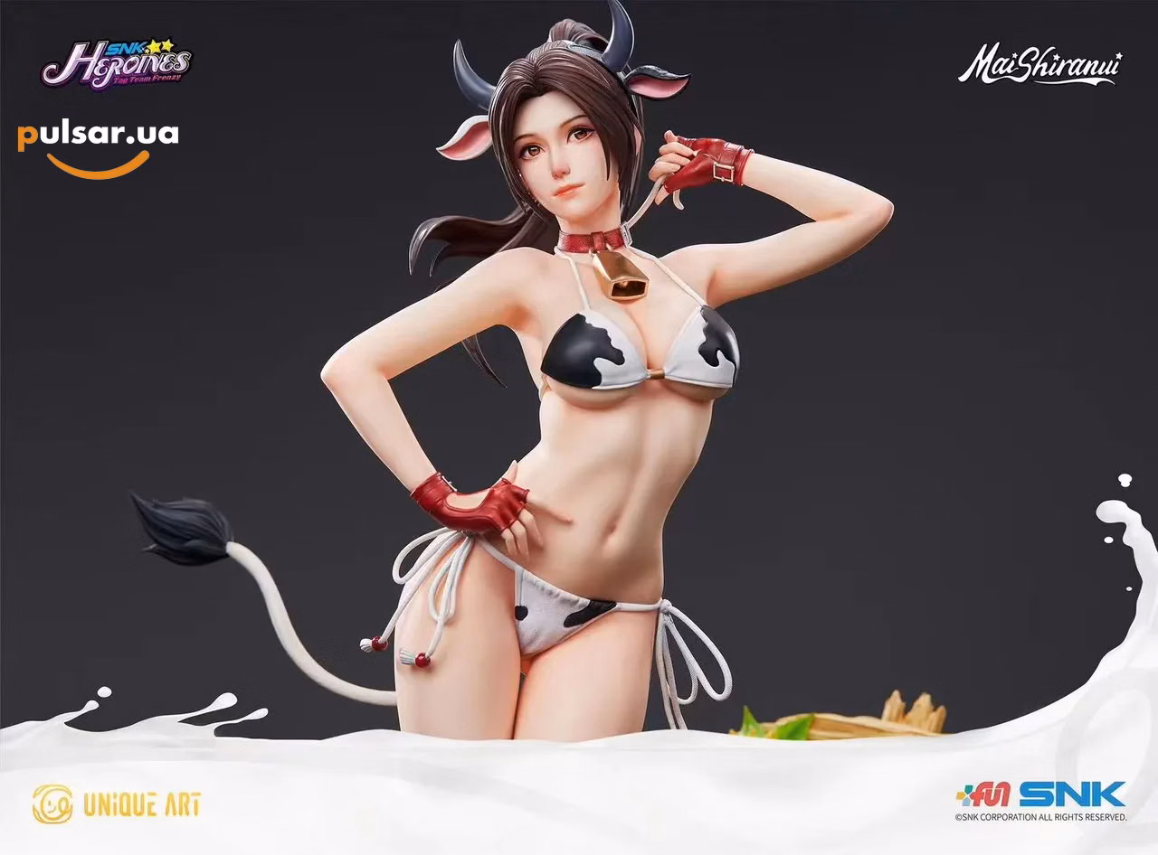 Оригінальна аніме фігурка «UNiQUE ART Studio The King of Fighters Mai Shiranui – 1/4 Scale Licensed Statue», фото 8