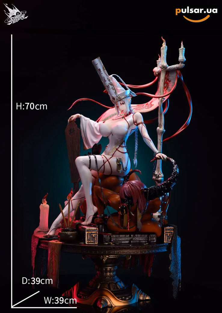 Оригінальна аніме фігурка  «Dream Figure Studio   Original Character   Bai Wuchang – Large-Scale Resin Statue», фото 2
