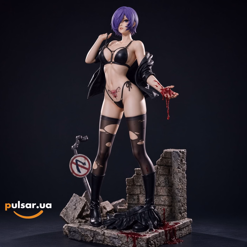Оригінальна аніме фігурка «FOX STUDIO – Tokyo Ghoul Touka Kirishima 1/6 Scale Resin Statue», фото 3