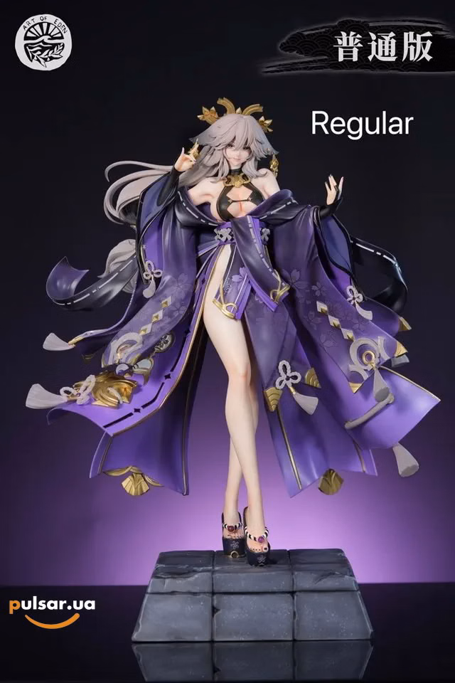 Оригінальна аніме фігурка  «Art of EDEN Studio   Genshin Impact   Yae Miko – Dark Ver. –1/4 Resin Statue», фото 2