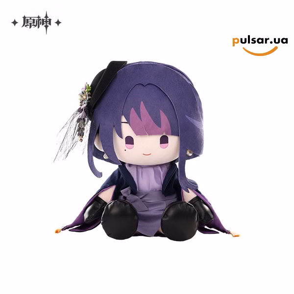 Оригінальна м'яка іграшка «Genshin Feast of the Archons Series Plush Toy - Raiden Shogun»