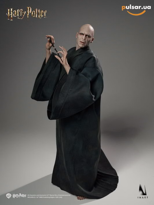 Оригінальна sci-fi фігурка «INART Studio Harry Potter and the Deathly Hallows Voldemort 1/6 PVC+ABS+Die-cast Figure», фото 16