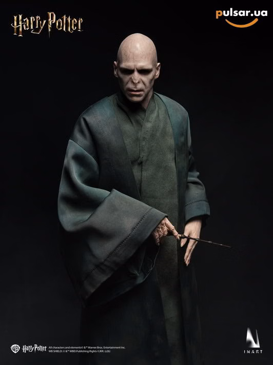Оригінальна sci-fi фігурка «INART Studio Harry Potter and the Deathly Hallows Voldemort 1/6 PVC+ABS+Die-cast Figure», фото 17