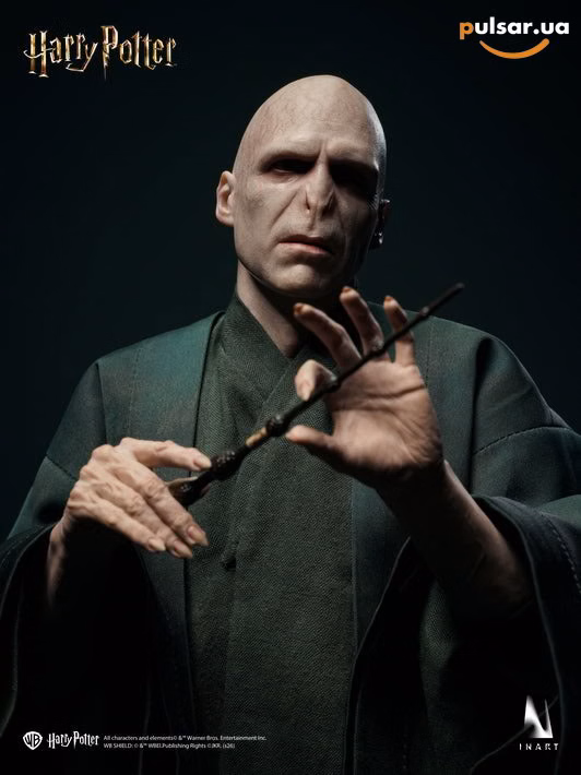 Оригінальна sci-fi фігурка «INART Studio Harry Potter and the Deathly Hallows Voldemort 1/6 PVC+ABS+Die-cast Figure»