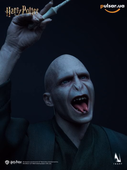 Оригінальна sci-fi фігурка «INART Studio Harry Potter and the Deathly Hallows Voldemort 1/6 PVC+ABS+Die-cast Figure», фото 21